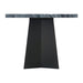 Elements International Beckley Counter Height Table in DarkC - Vida Furniture (Laredo,TX)