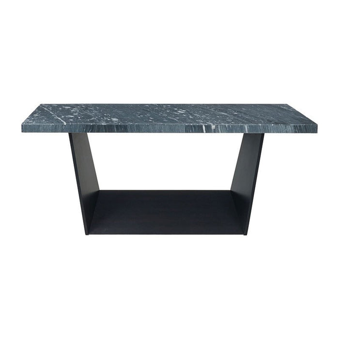 Elements International Beckley Dining Table in DarkC - Vida Furniture (Laredo,TX)