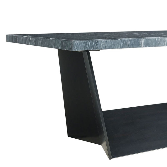 Elements International Beckley Dining Table in DarkC - Vida Furniture (Laredo,TX)