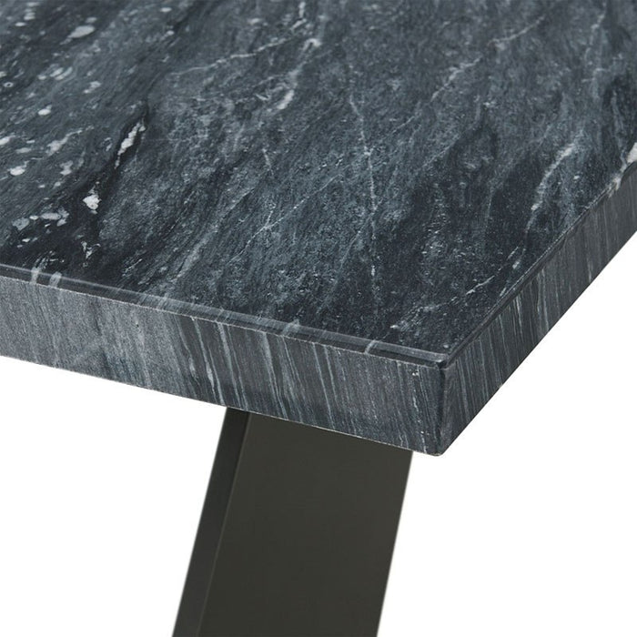 Elements International Beckley Dining Table in DarkC - Vida Furniture (Laredo,TX)