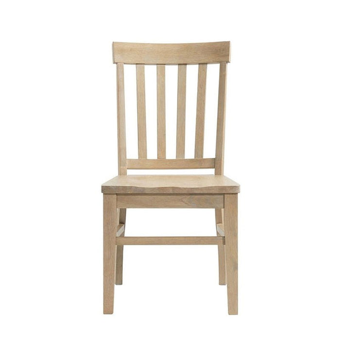 Elements International Lakeview Side Chair (Set of 2) in Natural CDLW100DTC - Vida Furniture (Laredo,TX)