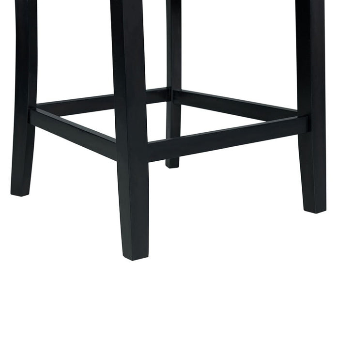 Elements International Francesca Counter Height Side Chair (Set of 2) in Grey - Vida Furniture (Laredo,TX)