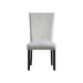 Elements International Francesca Side Chair (Set of 2) in Grey - Vida Furniture (Laredo,TX)