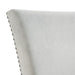 Elements International Francesca Side Chair (Set of 2) in Grey - Vida Furniture (Laredo,TX)