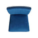 Elements International Francesca Counter Height Side Chair (Set of 2) in Blue - Vida Furniture (Laredo,TX)