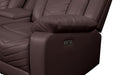 Galaxy Home Challenger Reversible Sectional Brown - Vida Furniture (Laredo,TX)