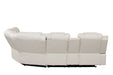Galaxy Home Challenger Reversible Sectional Ice - Vida Furniture (Laredo,TX)