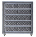 Crown Mark Furniture Voltare Chest in Dark Grey - Vida Furniture (Laredo,TX)
