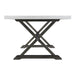 Elements International Lexi Dining Table in Espresso - Vida Furniture (Laredo,TX)