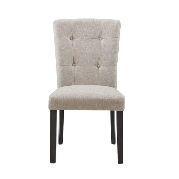 Elements International Lexi Side Chair (Set of 2) in Espresso - Vida Furniture (Laredo,TX)