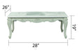 Galaxy Home TuscanÂ CoffeeÂ Table in Grey - Vida Furniture (Laredo,TX)