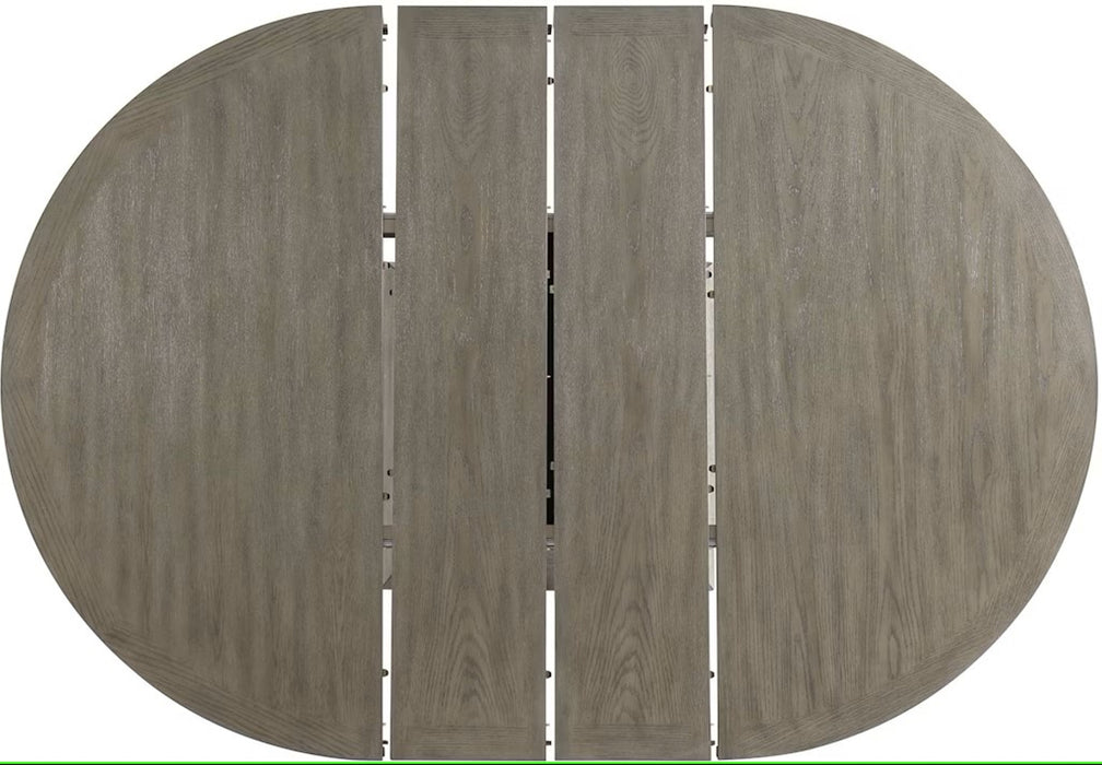 Elements International Collins Dining Table in Weathered Gray - Vida Furniture (Laredo,TX)