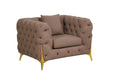 Galaxy Home Contempo Chair in Mocha - Vida Furniture (Laredo,TX)