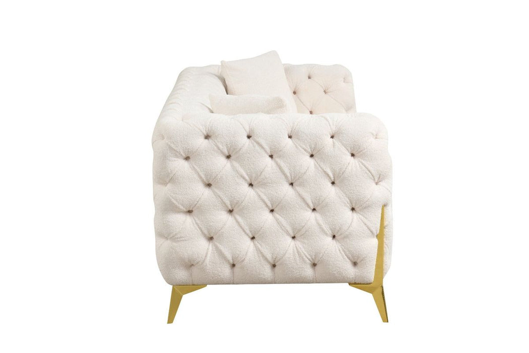 Galaxy Home Contempo Sofa in Beige - Vida Furniture (Laredo,TX)