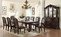 Crown Mark Kiera Dining Arm Chair in Warm Brown (Set of 2) 2150A - Vida Furniture (Laredo,TX)