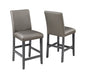 BANKSTON COUNTER HEIGHT CHAIR W/NAILHEAD - Vida Furniture (Laredo,TX)