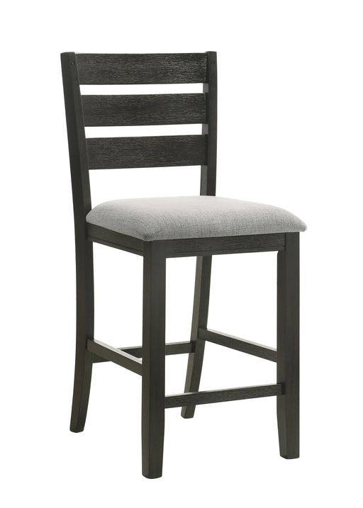 BARDSTOWN COUNTER CHAIR WHEAT CHARCOAL - Vida Furniture (Laredo,TX)