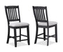 BUFORD COUNTER HT CHAIR LIGHT GREY - Vida Furniture (Laredo,TX)