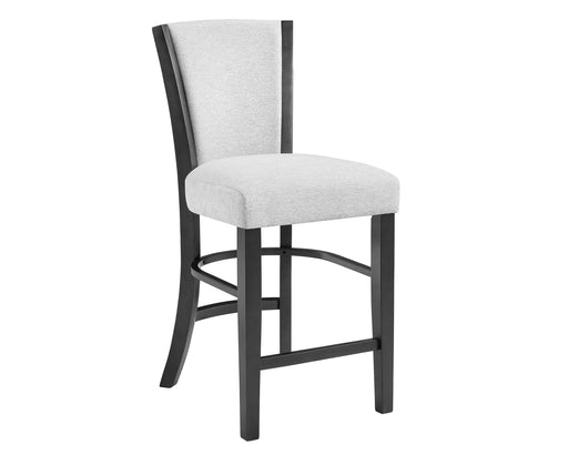 CAMELIA WHITE COUNTER HEIGHT CHAIR - Vida Furniture (Laredo,TX)