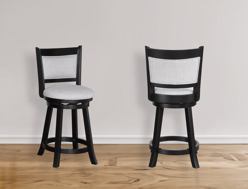 CECIL SWIVEL PUB STOOL DOVE K/D - Vida Furniture (Laredo,TX)
