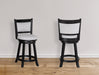 CECIL SWIVEL PUB STOOL DOVE K/D - Vida Furniture (Laredo,TX)