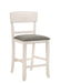 CONNER CHALK GREY COUNTER HEIGHT CHAIR - Vida Furniture (Laredo,TX)