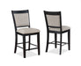 FULTON COUNTER HEIGHT CHAIR LIGHT GREY - Vida Furniture (Laredo,TX)