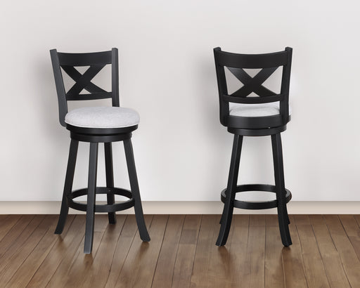 KIPPER SWIVEL BAR STOOL DOVE K/D - Vida Furniture (Laredo,TX)