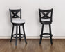 KIPPER SWIVEL BAR STOOL DOVE K/D - Vida Furniture (Laredo,TX)