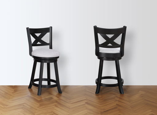 KIPPER SWIVEL PUB STOOL DOVE K/D - Vida Furniture (Laredo,TX)