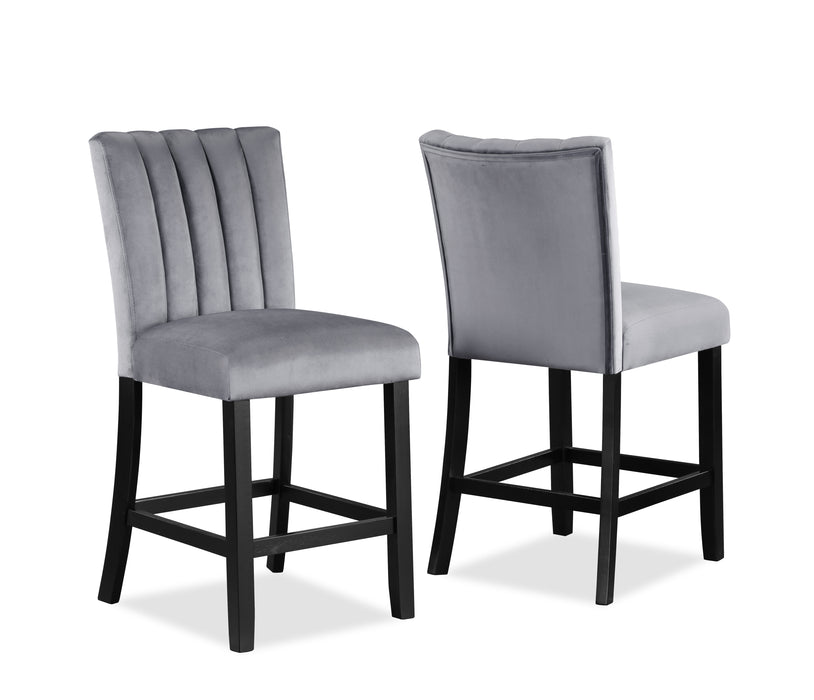 PASCAL COUNTER HEIGHT CHAIR - Vida Furniture (Laredo,TX)