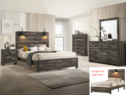 CARTER FULL PLATFORM BED IN 1 BOX - Vida Furniture (Laredo,TX)
