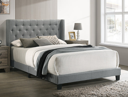 MAKAYLA FULL BED GREY - Vida Furniture (Laredo,TX)