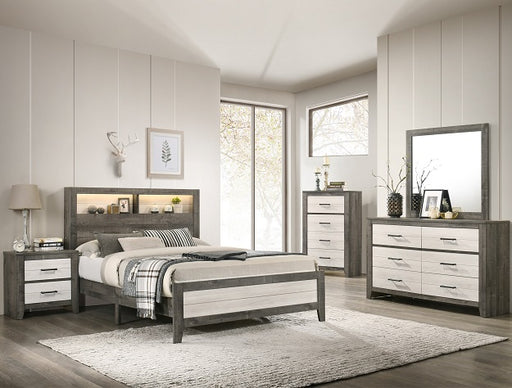 RHETT KING PLATFORM BED IN 1 BOX - Vida Furniture (Laredo,TX)