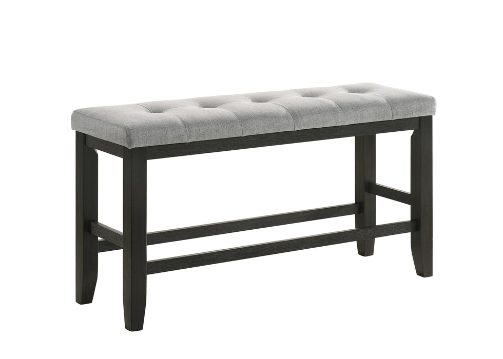 BARDSTOWN CT BENCH WHEAT CHARCOAL - Vida Furniture (Laredo,TX)