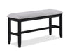 BUFORD CNTR HT BENCH LIGHT GREY - Vida Furniture (Laredo,TX)