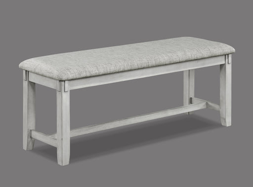 CLARA BENCH DRIFT WOOD COLOR - Vida Furniture (Laredo,TX)