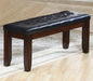 Crown Mark Bardstown Bench in Espresso 2152-BENCH - Vida Furniture (Laredo,TX)