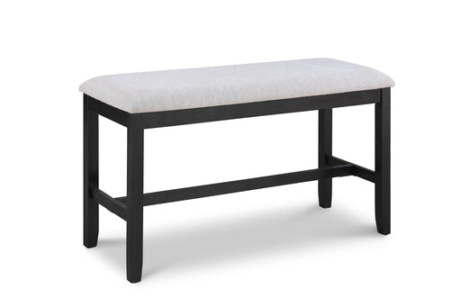 DELFIN COUNTER HT BENCH-LIGHT GREY - Vida Furniture (Laredo,TX)