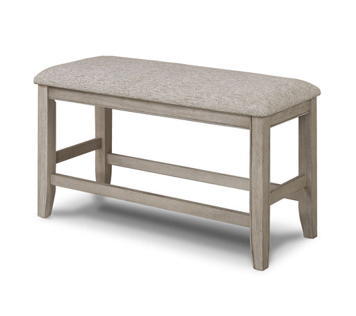 FULTON COUNTER HT BENCH ALL GREY - Vida Furniture (Laredo,TX)