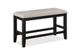 FULTON COUNTER HT BENCH LIGHT GREY - Vida Furniture (Laredo,TX)