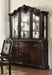 Crown Mark Kiera Buffet with Hutch in Rich Brown 2150BH - Vida Furniture (Laredo,TX)