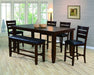 Crown Mark Bardstown Counter Height Chair in Espresso (Set of 2) 2752S-24 - Vida Furniture (Laredo,TX)