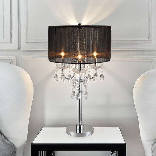 CHANDELIER TABLE TOUCH LAMP 29.5 H - Vida Furniture (Laredo,TX)