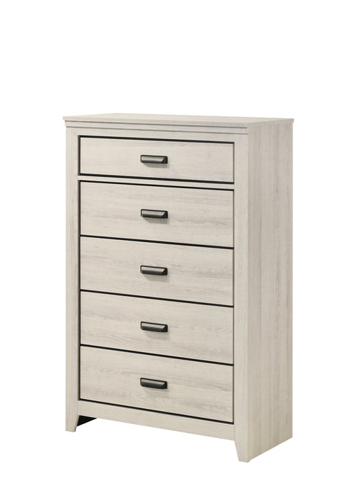 CARTER CHEST WHITE - Vida Furniture (Laredo,TX)