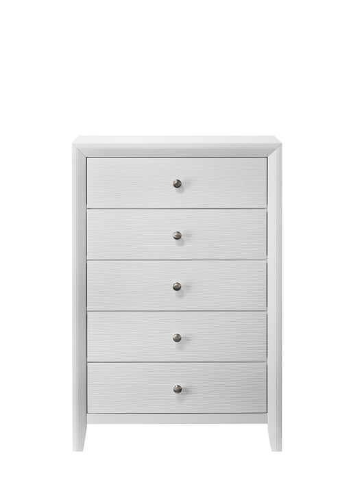 EVAN CHEST WHITE - Vida Furniture (Laredo,TX)