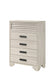 SARTER CHEST - WHITE - Vida Furniture (Laredo,TX)