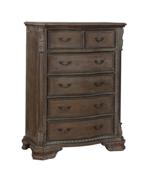 SHEFFIELD CHEST ANTIQUE GREY - Vida Furniture (Laredo,TX)