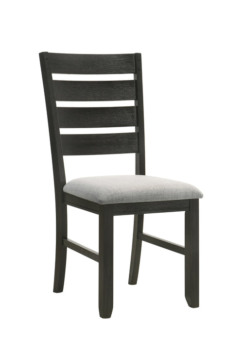 BARDSTOWN SIDE CHAIR WHEAT CHARCOAL - Vida Furniture (Laredo,TX)
