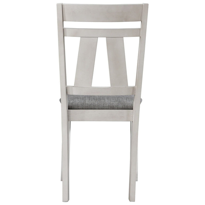 Crown Mark Maribelle Side Chair in Chalk/Grey 2158CG-S (Set of 2) - Vida Furniture (Laredo,TX)